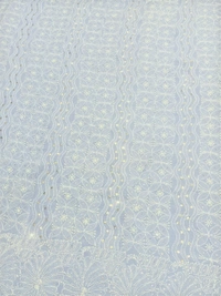 Purple Chikankari Unstiched Dress Material