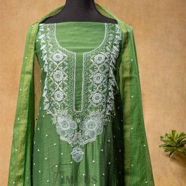 Premium Unstiched Chikankari Collection 