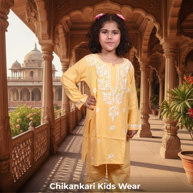 Chikankari Kids Wear