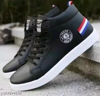 White Trending Mid Top Sneakers.(5) - White, 6