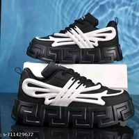 Z-Black Premium Looking Light Weight Sneakers(6) - White, 7