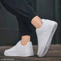 Nike Trendy Solid High Top Premium Looking Lightweight Sneakers  (2) - 9, Silver