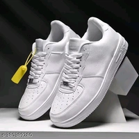 Nike Trendy Solid High Top Premium Looking Lightweight Sneakers  (2) - 8, Silver