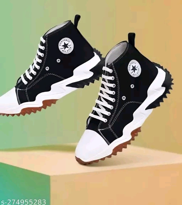 Premium Looking Mid Top Lightweight Sneakers (9) - 9