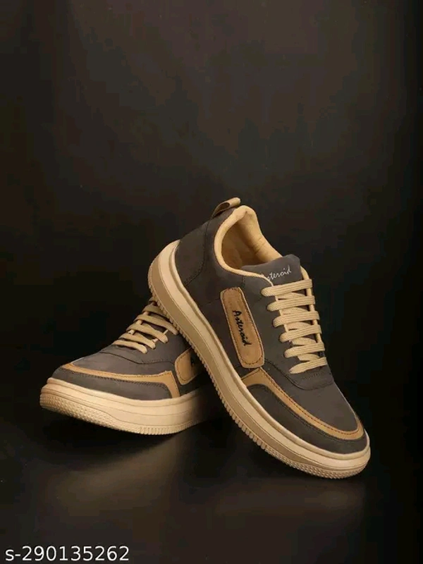 Old Money Aesthetic Lightweight Sneakers (15) - Brown, 9