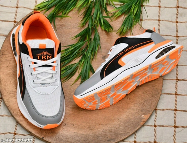 Trendy Causal Lightweight Durable Sneakers (16)  - Bittersweet, 8