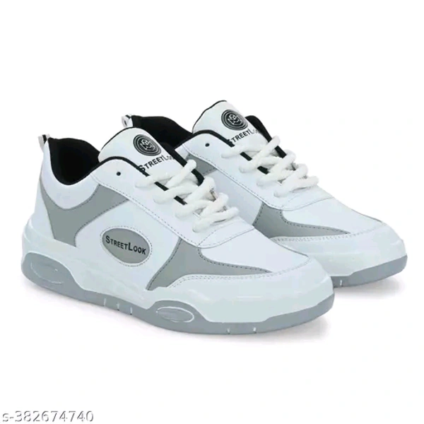 Trending Casual Light Weight Streetwear Partywear Sneakers (17) - Red, 9