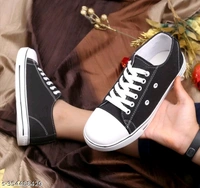 Stylish Sneakers With Toch American Looks And Durable Sole(19) - Black, 8