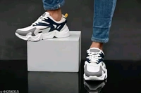 Light Weight Extra Comfortable Sneakers - Gray, 6