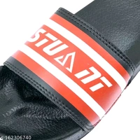 Stunt Printed Premium Looking Flip Flops - Red, 9
