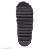 SAS Printed Flip Flops With Comfortable And Durable Soal - Black, 8
