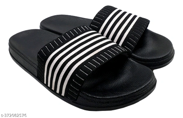  Comfortable And Lightweight Flip Flops Black/peach - Black, 7