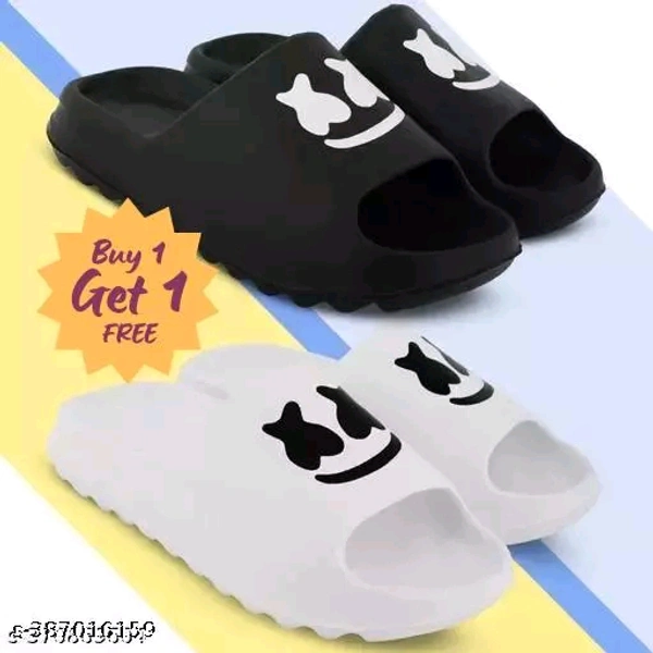 Buy One Get One Free ,, Light Weight And Comfortable Slidders..  - 8