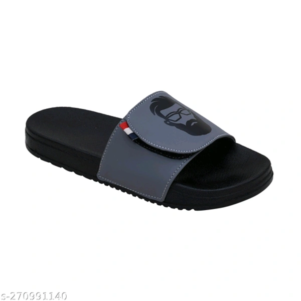 Trendy Flip Flops With Extra Comfortablility And Durability - Black, 6