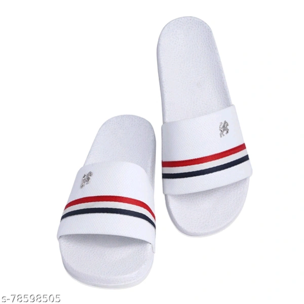 Classy Old Money Asethetic Lightweight Slidders  - White, 6
