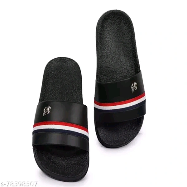 Classy Old Money Asethetic Lightweight Slidders  - Black, 7