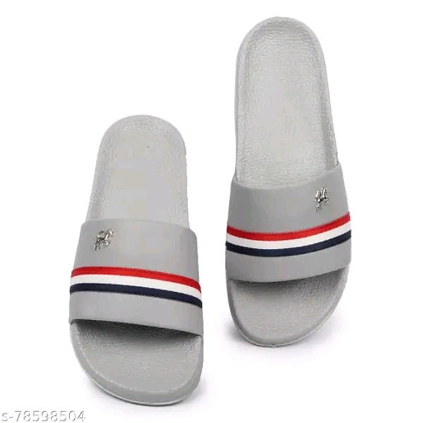 Classy Old Money Asethetic Lightweight Slidders  - Gray, 9