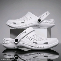 Premium Lightweight Doctor Crocs, With Extra Comfort And Durability  - White, 6