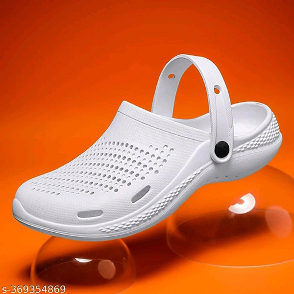 Premium Lightweight Doctor Crocs, With Extra Comfort And Durability  - White, 9