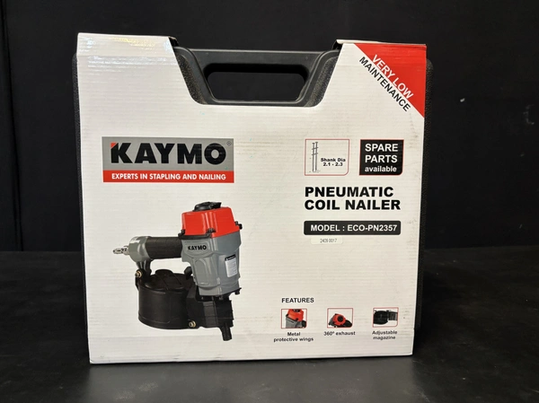 KAYMO Kaymo ECO PN 2357 Pneumatic Coil Nailer - 