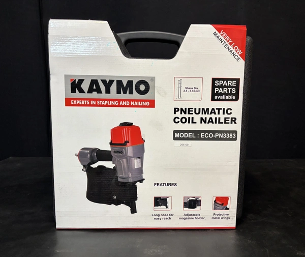Kaymo ECO PN 3383 Industrial Coil Nailer - 3.7KGS (tool weight)