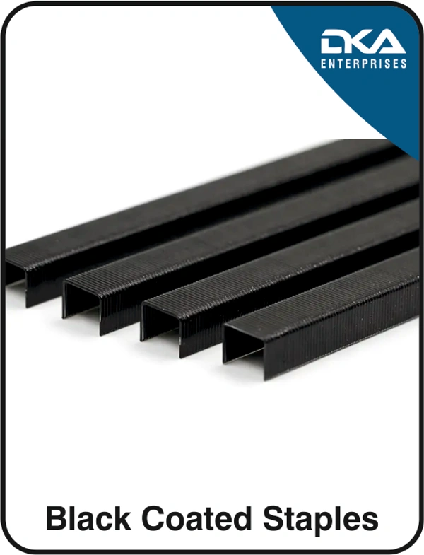 DKA BLACK COATED STAPLES