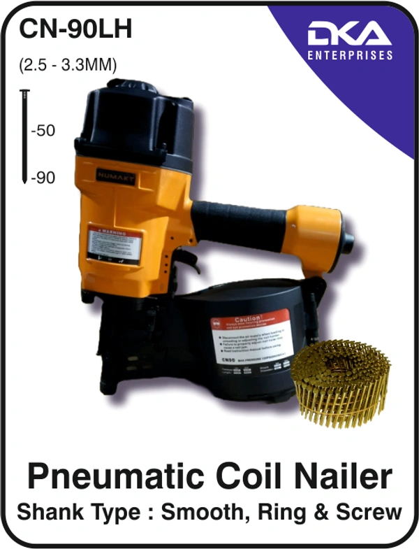 NUMAKT CN-90 INDUSTRIAL COIL NAILER  - 3.74KGS
