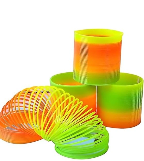 KiddieMart Spring Fun Activity Stress Relief Toy for Kids, Birthday Gift and Decorative Item