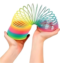 KiddieMart Spring Fun Activity Stress Relief Toy for Kids, Birthday Gift and Decorative Item