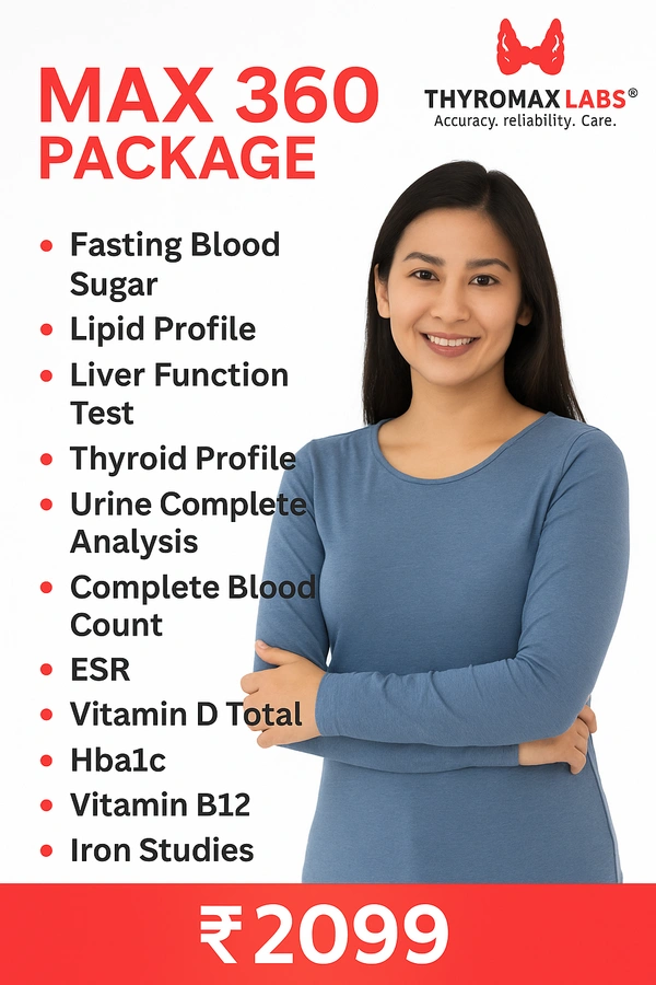 Max 360 Health Checkup Package – India’s Most Comprehensive Blood Test at ₹2099