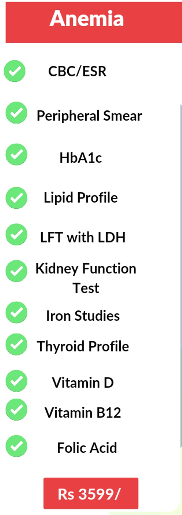 Anemia Profile 