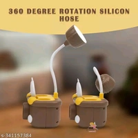 Cartoon Led Desk Lamp Pencil Sharpener Pig Animal with Pen Holder Desk Night Light for Children, Kids, Baby Room Décor Table Lamp (Multicolor, Cool White Light)