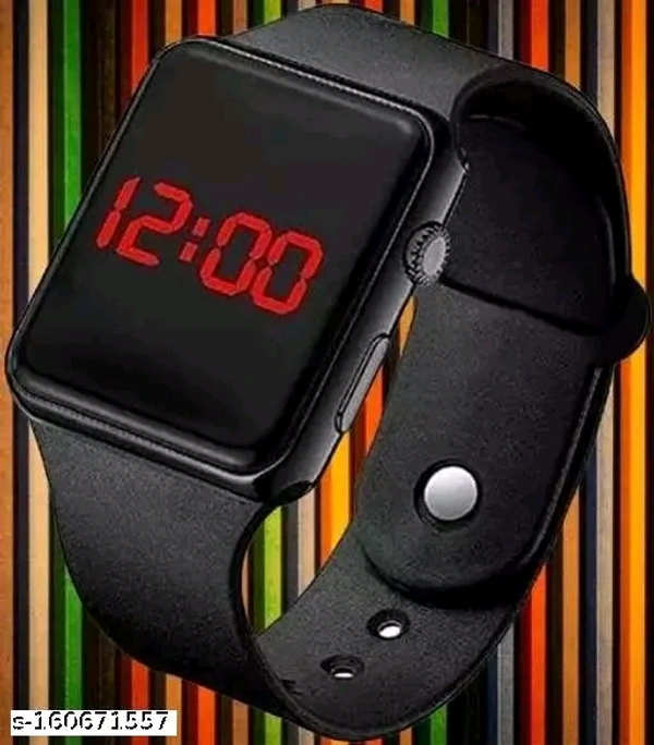 Digital Watch Combo (Pack of Strap material: PU