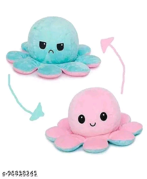 Reversible Octopus soft toy for baby's and kids