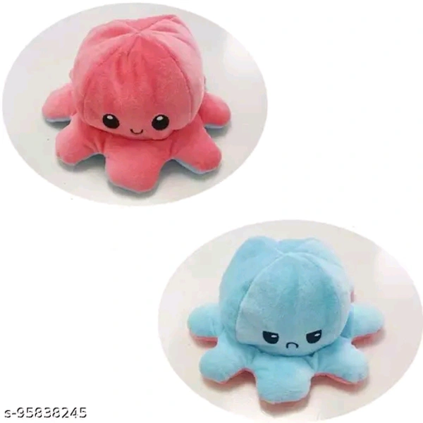 Reversible Octopus soft toy for baby's and kids