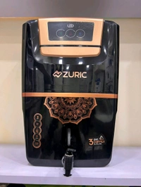 Aqua ZURIC R.O WATER PURIFIER | RO+COPPER+ALKALINE B12 WITH ZINC + UV + UF + TDS CONTROLLER - Black