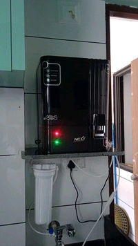 AQUA 2090 R.O WATER PURIFIER | RO+COPPER, ALKALINE B12 WITH ZINC + TDS CONTROLLER  - MIRROR BLACK