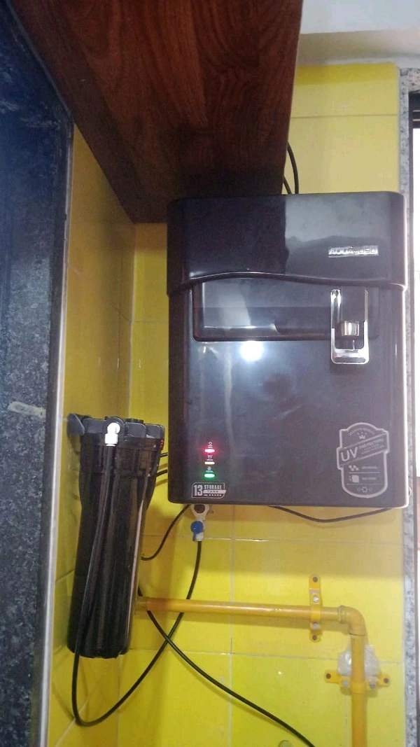 AQUA 9090 RO WATER PURIFIER | RO+COPPER, ALKALINE B12 & ZINC+ UV+ UF+ TDS CONTROLLER - BLACK