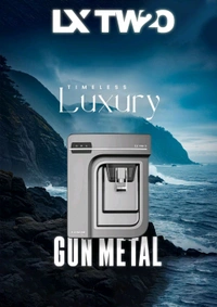 LX TW2O TITANIUM SERIES R.O WATER PURIFIER | RO+COPPER, ALKALINE B12 WITH ZINC+TDS CONTROLLER - ANTIQUE BRONZE