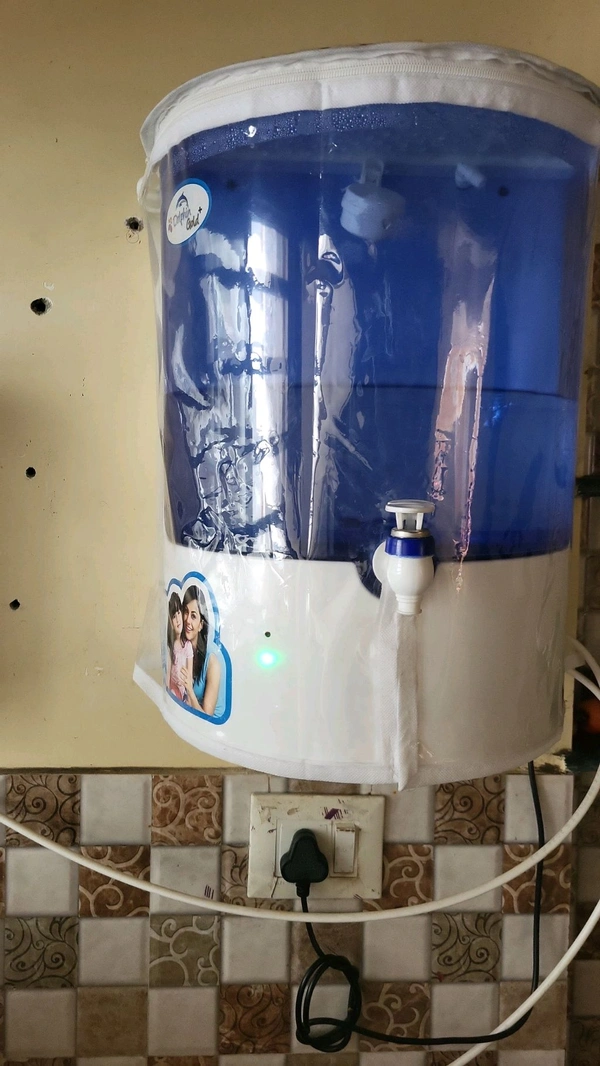 DOLPHIN GOLD+ R.O WATER PURIFIER | RO+SEDIMENT+CARBON+TDS CONTROLLER - WHITE & BLUE