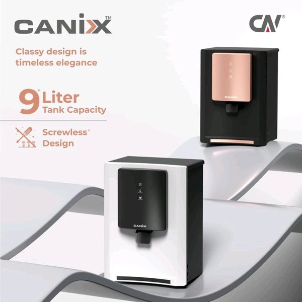 AQUA CANiXX R.O WATER PURIFIER | RO+COPPER+ALKALINE B12 WITH ZINC+ TDS CONTROLLER  - GOLD & BLACK