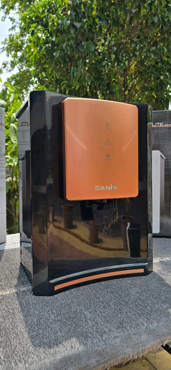 AQUA CANiXX R.O WATER PURIFIER | RO+COPPER+ALKALINE B12 WITH ZINC+ TDS CONTROLLER  - GOLD & BLACK