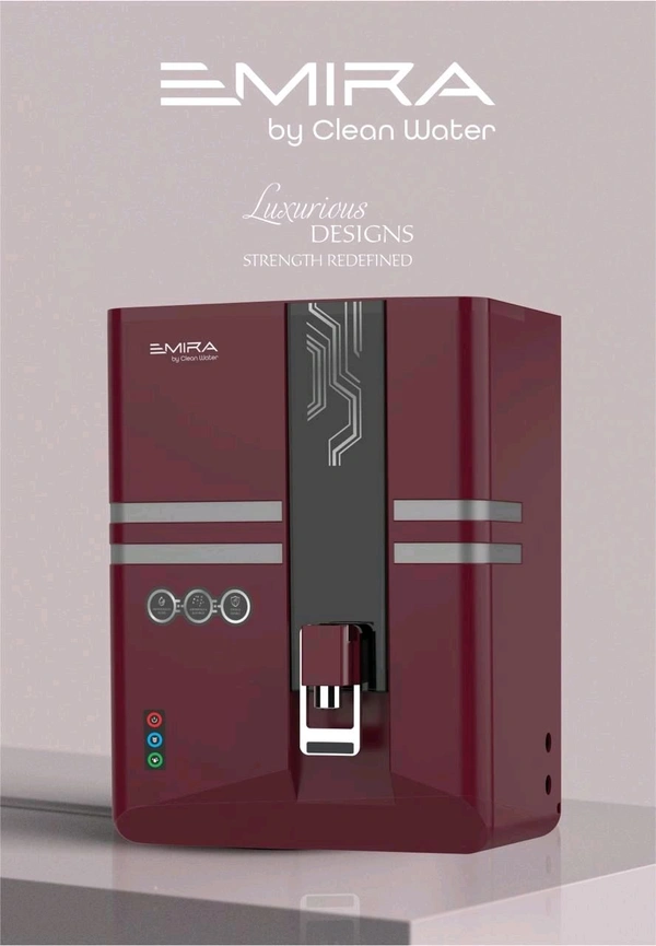 AQUA MIRA R.O WATER PURIFIER | RO+COPPER+ALKALINE B12 WITH ZINC + TDS CONTROLLER - Guardsman Red