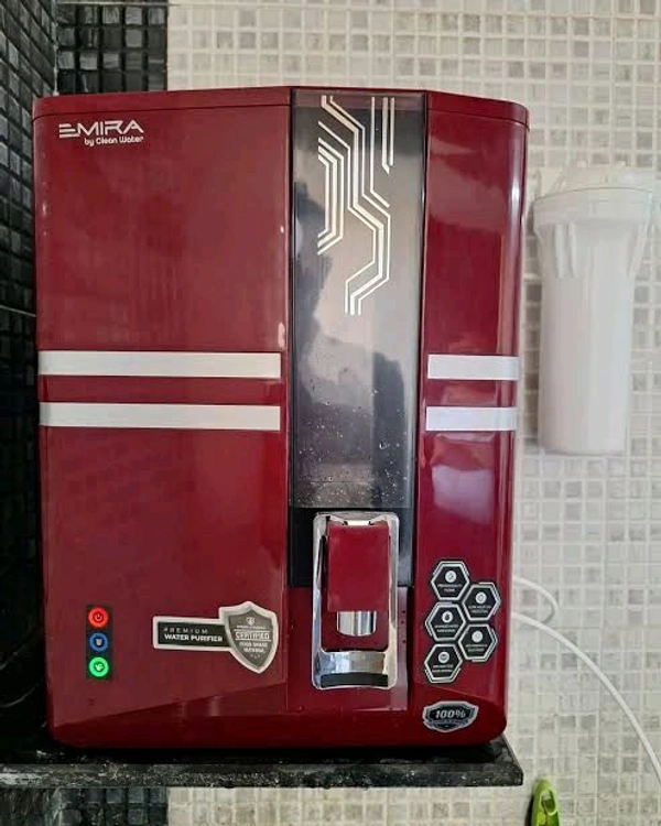 AQUA MIRA R.O WATER PURIFIER | RO+COPPER+ALKALINE B12 WITH ZINC + TDS CONTROLLER - Guardsman Red