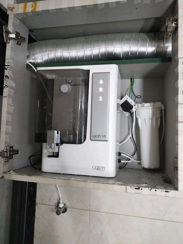 LX ONE GLAM EDITION R.O WATER PURIFIER | RO+COPPER + ALKALINE B12 WITH ZINC + TDS CONTROLLER  - White