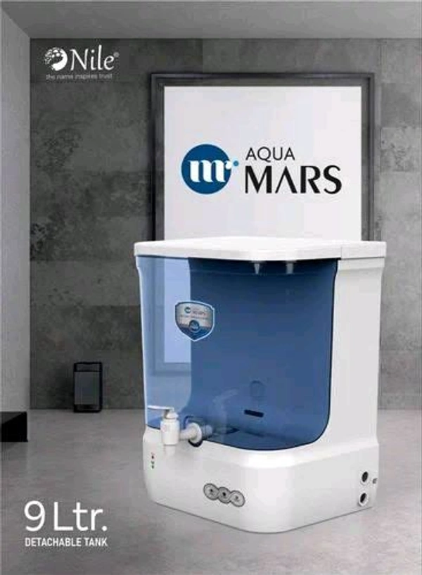 AQUA MARS R.O WATER PURIFIER | RO+COPPER+ALKALINE B12 WITH ZINC + TDS CONTROLLER - AQUA BLUE
