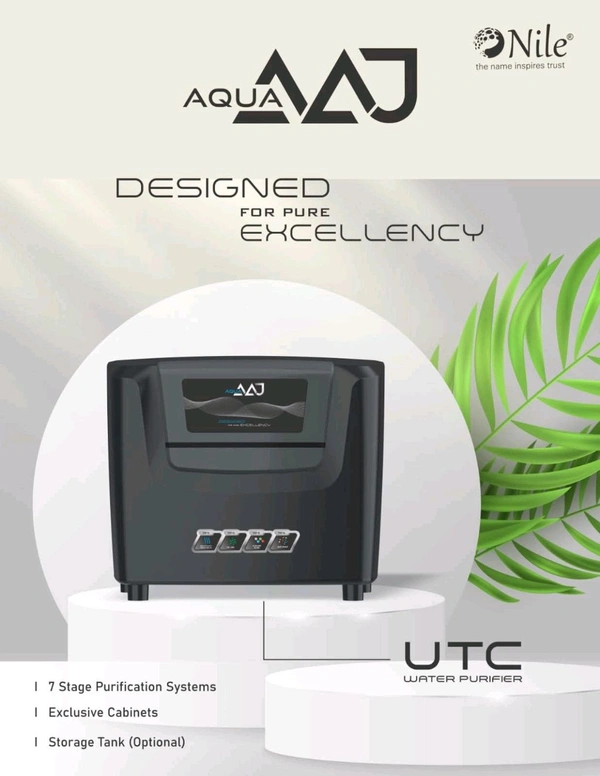 AQUA AAJ R.O WATER PURIFIER | R.O + COPPER ALKALINE B12 WITH ZINC + TDS CONTROLLER - White, 15 LPH