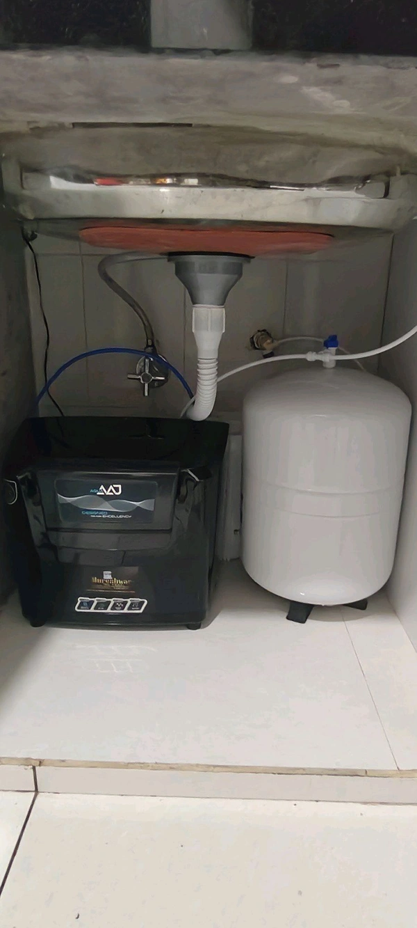 AQUA AAJ R.O WATER PURIFIER | R.O + COPPER ALKALINE B12 WITH ZINC + TDS CONTROLLER - Black, 15 LPH