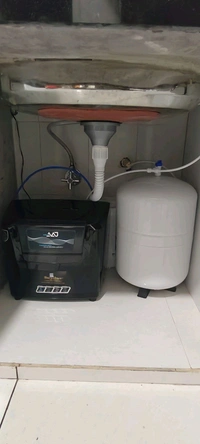 AQUA AAJ R.O WATER PURIFIER | R.O + COPPER ALKALINE B12 WITH ZINC + TDS CONTROLLER - Black, 25 LPH