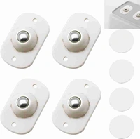 Mini Caster Wheels For Furniture 8 Pieces 